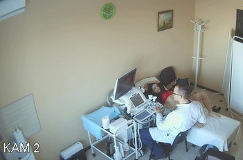 Скрытая камера в кабинете узи