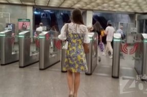 Что у девушки под платьем узнаем при помощи камеры
